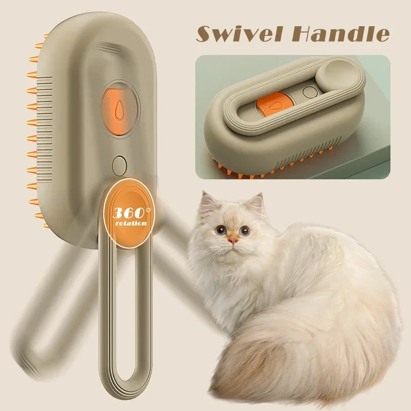 Cepillo de vapor para gatos
